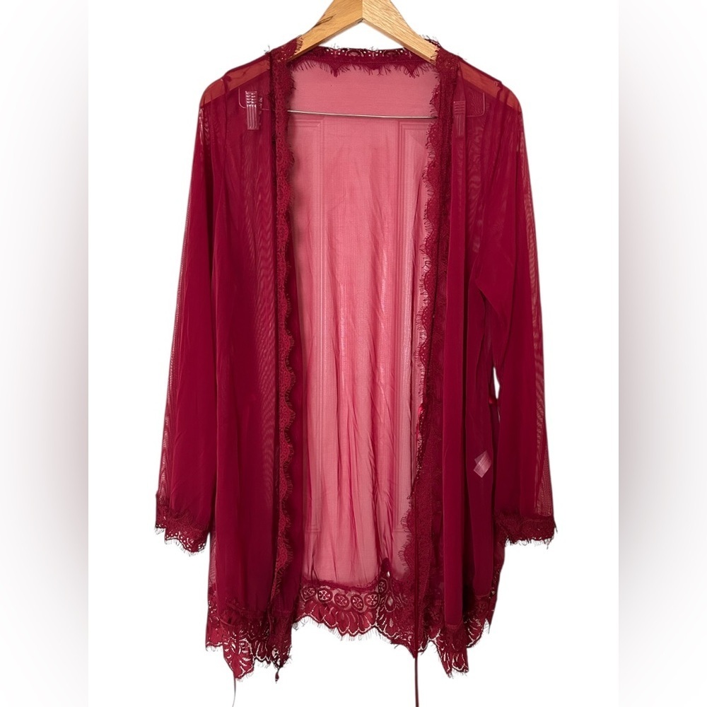 Oh La La Cheri | Eyelash Robe with Satin Sash
